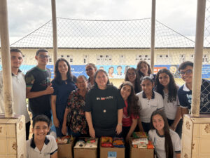 Ação Social no Colégio Nossa Senhora da Graça: arrecadação de alimentos durante os Jogos Internos Damas